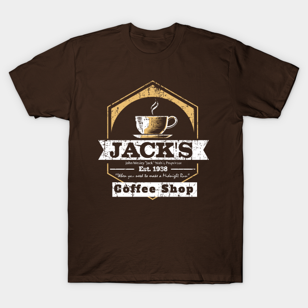 Jack's Coffee Shop from Midnight Run Midnight Run TShirt TeePublic